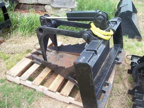 stump grapple for skid steer|used grapple for skid steer.